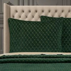 Coupon 🌟 Five Queens Court Gabriel ❄ Christmas Quilt Set Evergreen 👍 -Five Queens Court Shop unnamed file 1036