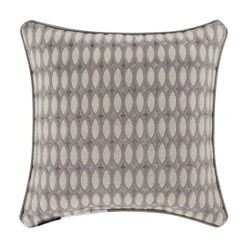 Budget 🧨 Five Queens Court Belford 18" Square Decorative Throw Pillow ⭐ -Five Queens Court Shop unnamed file 1083