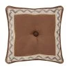 Outlet ⌛ Five Queens Court Tatum 18 Inch Square Decorative Throw Pillow ✨