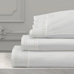 Cheap 😉 Five Queens Court Montefiore Embroidered Sheet Set Silver 😍 -Five Queens Court Shop unnamed file 1146