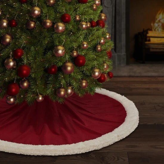 Deals π₯ Five Queens Court Cozy Sherpa π Christmas Tree π Skirt Evergreen β 1 Deals π₯ Five Queens Court Cozy Sherpa π Christmas Tree π Skirt Evergreen β