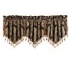 Flash Sale 👏 Five Queens Court Reilly Ascot Window Valance With Crystal Tassel Fringe 😍