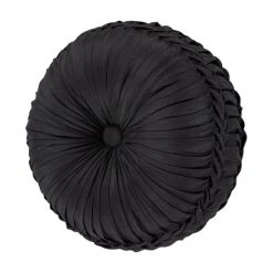Best deal 🌟 Five Queens Court Silverstone Tufted Round Decorative Throw Pillow 🔔