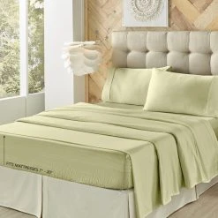 Outlet 🥰 Five Queens Court Royal Fit 500 TC 4-pc. Bedsheet Set Tan 🔔 -Five Queens Court Shop unnamed file 121