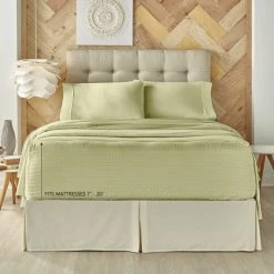 Outlet 🥰 Five Queens Court Royal Fit 500 TC 4-pc. Bedsheet Set Tan 🔔 -Five Queens Court Shop unnamed file 122