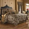 Flash Sale ✔️ Five Queens Court Reilly Woven Chenille Damask 4-piece Comforter Set ⌛