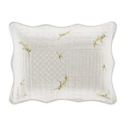 Deals 🎁 Five Queens Court Sharon Floral Quilted Sham ✔️