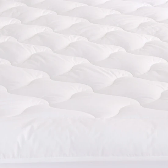 Buy π Five Queens Court Elegance 233 TC Cotton Top Allergen Barrier Mattress Pad - White π 3 Buy π Five Queens Court Elegance 233 TC Cotton Top Allergen Barrier Mattress Pad - White π - Image 3
