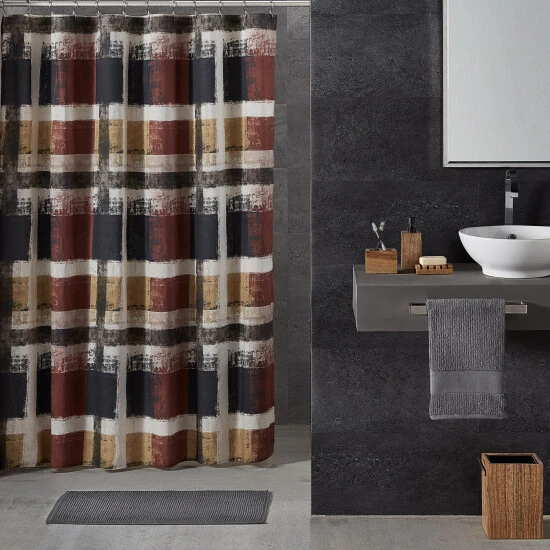 Top 10 π Five Queens Court Preston Shower Curtain Amber π 2 Top 10 π Five Queens Court Preston Shower Curtain Amber π - Image 2