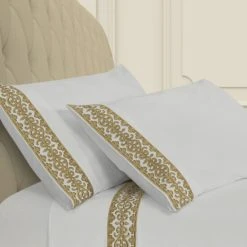 New 😍 Five Queens Court Makayla Embroidered Pillow Case Pair White 👍 -Five Queens Court Shop unnamed file 1531