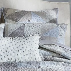 Outlet 💯 Five Queens Court Phoebe Quilted Pillow Sham ⭐ -Five Queens Court Shop unnamed file 1656