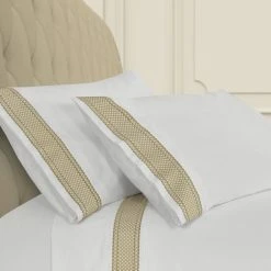 Cheapest ✨ Five Queens Court Montefiore Embroidered Pillow Case Pair Silver ❤️ -Five Queens Court Shop unnamed file 1734