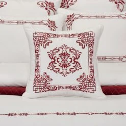 Coupon 🔥 Five Queens Court Holiday Dreams 20" Square Decorative Throw Pillow 🥰 -Five Queens Court Shop unnamed file 1794