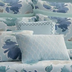 Promo 😍 Five Queens Court Michelle 16" Square Embellished Decorative Throw Pillow ⭐ -Five Queens Court Shop unnamed file 1805