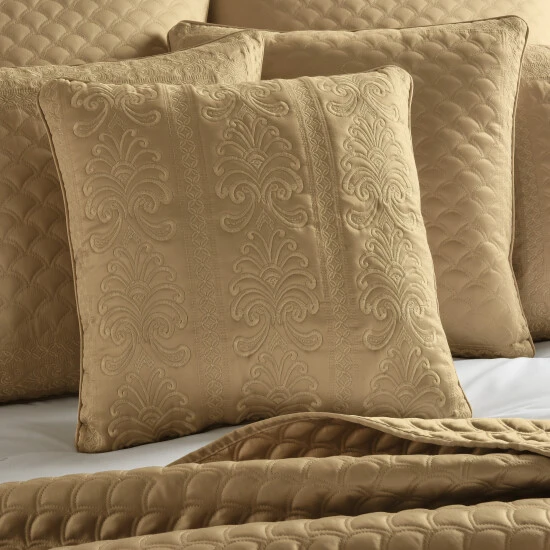 Best Pirce π Five Queens Court Lincoln 18" Square Decorative Throw Pillow Taupe β 4 Best Pirce π Five Queens Court Lincoln 18" Square Decorative Throw Pillow Taupe β - Image 4