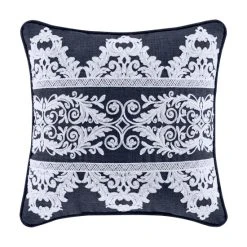 Coupon 💯 Five Queens Court Shelburne 16" Square Decorative Throw Pillow 😀