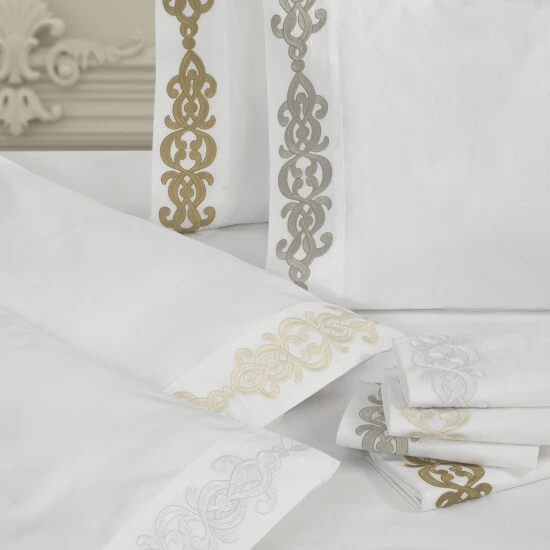 Deals β Five Queens Court Isabel Embroidered Sheet Set Ivory π€© 2 Deals β Five Queens Court Isabel Embroidered Sheet Set Ivory π€© - Image 2