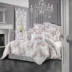Deals 💯 Five Queens Court Royal Court Estelle Blush Comforter Set 🎉