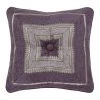 Deals 🎁 Five Queens Court Dominique 18" Square Decorative Throw Pillow 😍