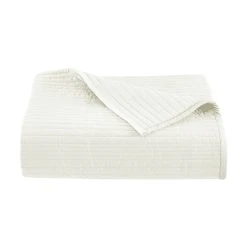 Hot Sale ✔️ Five Queens Court Miles Plush Coverlet White 🎁 -Five Queens Court Shop unnamed file 333