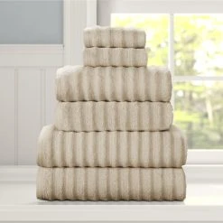 Discount 🌟 Five Queens Court Crete 2 Piece Turkish Towel Set Cloud 👏