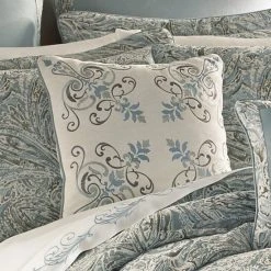 Coupon 🎉 Five Queens Court Garrison 18-inch Square Embellished Decorative Throw Pillow 🤩 -Five Queens Court Shop unnamed file 353