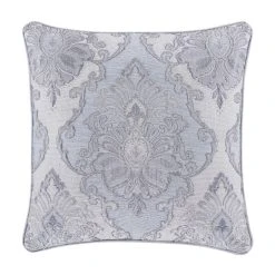 Outlet ⭐ Five Queens Court Icy Bay 20" Square Decorative Throw Pillow 🥰