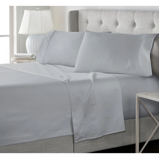 Budget π Five Queens Court Royal Fit 1000 TC Egyptian Cotton Sheet Set Silver βοΈ 2 Budget π Five Queens Court Royal Fit 1000 TC Egyptian Cotton Sheet Set Silver βοΈ - Image 2