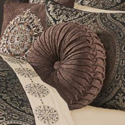 Wholesale 😍 Five Queens Court Monaco Tufted Round Decorative Throw Pillow 🛒 -Five Queens Court Shop unnamed file 527