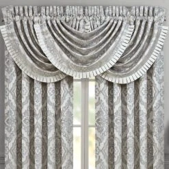 Budget 🛒 Five Queens Court Tammy Window Waterfall Valance 😉