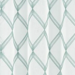 Budget 🤩 Five Queens Court Diamante Embroidered Grommet Window Semi-Sheer Panel 😍 -Five Queens Court Shop unnamed file 572