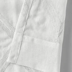 Budget 🤩 Five Queens Court Diamante Embroidered Grommet Window Semi-Sheer Panel 😍 -Five Queens Court Shop unnamed file 574