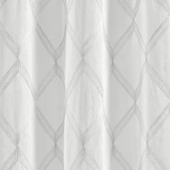 Budget 🤩 Five Queens Court Diamante Embroidered Grommet Window Semi-Sheer Panel 😍 -Five Queens Court Shop unnamed file 575