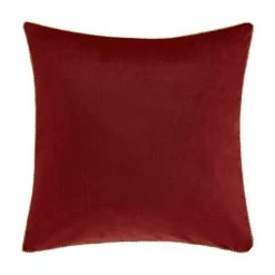 Top 10 🌟 Five Queens Court Nicholas Crimson 18" Square Embellished Decorative Throw Pillow 🔥