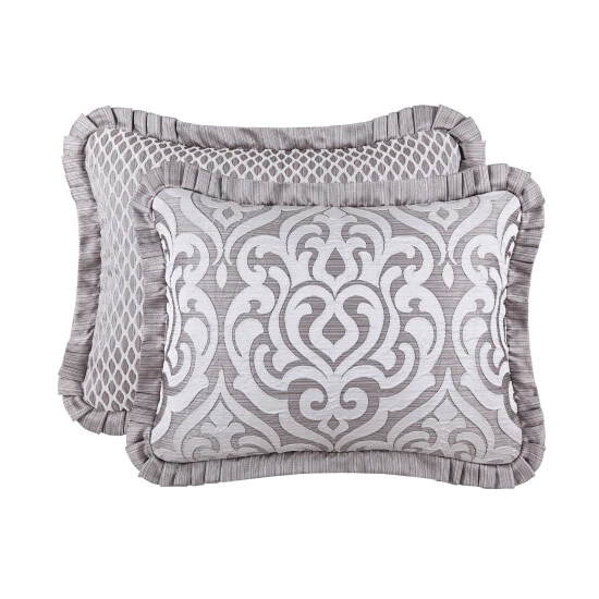 Best Pirce π Five Queens Court Lafayette 4-piece Silver Damask Comforter Set π 3 Best Pirce π Five Queens Court Lafayette 4-piece Silver Damask Comforter Set π - Image 3