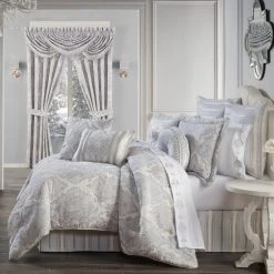 Cheap 🎉 Five Queens Court Icy Bay Comforter Set 😉