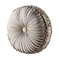 Cheapest ⭐ Five Queens Court Button-Tufted Round Decorative Throw Pillow Collection Sand 🛒 -Five Queens Court Shop unnamed file 69