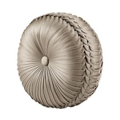 Best reviews of 🛒 Five Queens Court Beaumont Champagne Tufted Round Pillow 😀