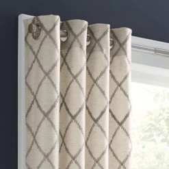 Best deal 🤩 Five Queens Court Aidan Embroidery Grommet Window Panel Aqua 🔔 -Five Queens Court Shop unnamed file 704