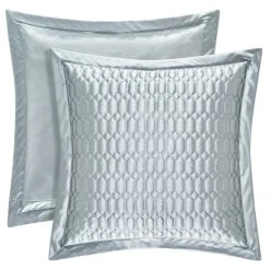 Best Pirce 🌟 Five Queens Court Saranda Quilted Euro Sham Natural 👏 -Five Queens Court Shop unnamed file 735