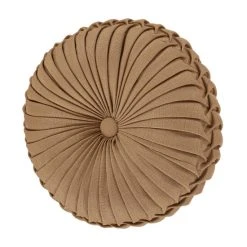 Buy 🛒 Five Queens Court Carmella Tufted Round Decorative Throw Pillow 😍