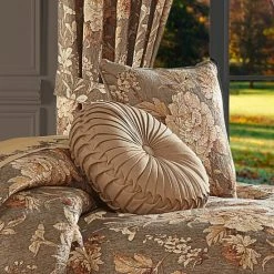 Buy 🛒 Five Queens Court Carmella Tufted Round Decorative Throw Pillow 😍 -Five Queens Court Shop unnamed file 754