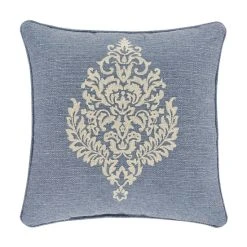 Buy 🔥 Five Queens Court Augusta 20" Square Decorative Throw Pillow 🥰