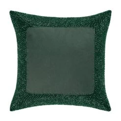 Outlet 🎉 Five Queens Court Shimmer Pillow 16" Square Embellished Decorative Throw Pillow Gold 👏 -Five Queens Court Shop unnamed file 779