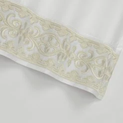 Cheap 😀 Five Queens Court Makayla Embroidered Sheet Set White 🔔 -Five Queens Court Shop unnamed file 818