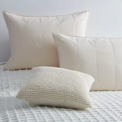 Budget 😉 Five Queens Court Graham Decorative Throw Pillow White ❤️ -Five Queens Court Shop unnamed file 839