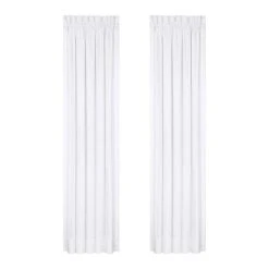 Cheapest ✨ Five Queens Court Mackay Lined Woven Jacquard Curtain Panel Pair With Tiebacks White 🛒 -Five Queens Court Shop unnamed file 883