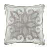 Best deal 😀 Five Queens Court Nouveau 18" Square Embellished Decorative Throw Pillow 😉