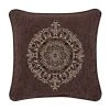 Cheap 🎁 Five Queens Court Monaco 18" Square Decorative Throw Pillow 🔔