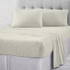 Best deal 🌟 Five Queens Court Royal Fit Jersey Cotton Sheet Set Silver 😍